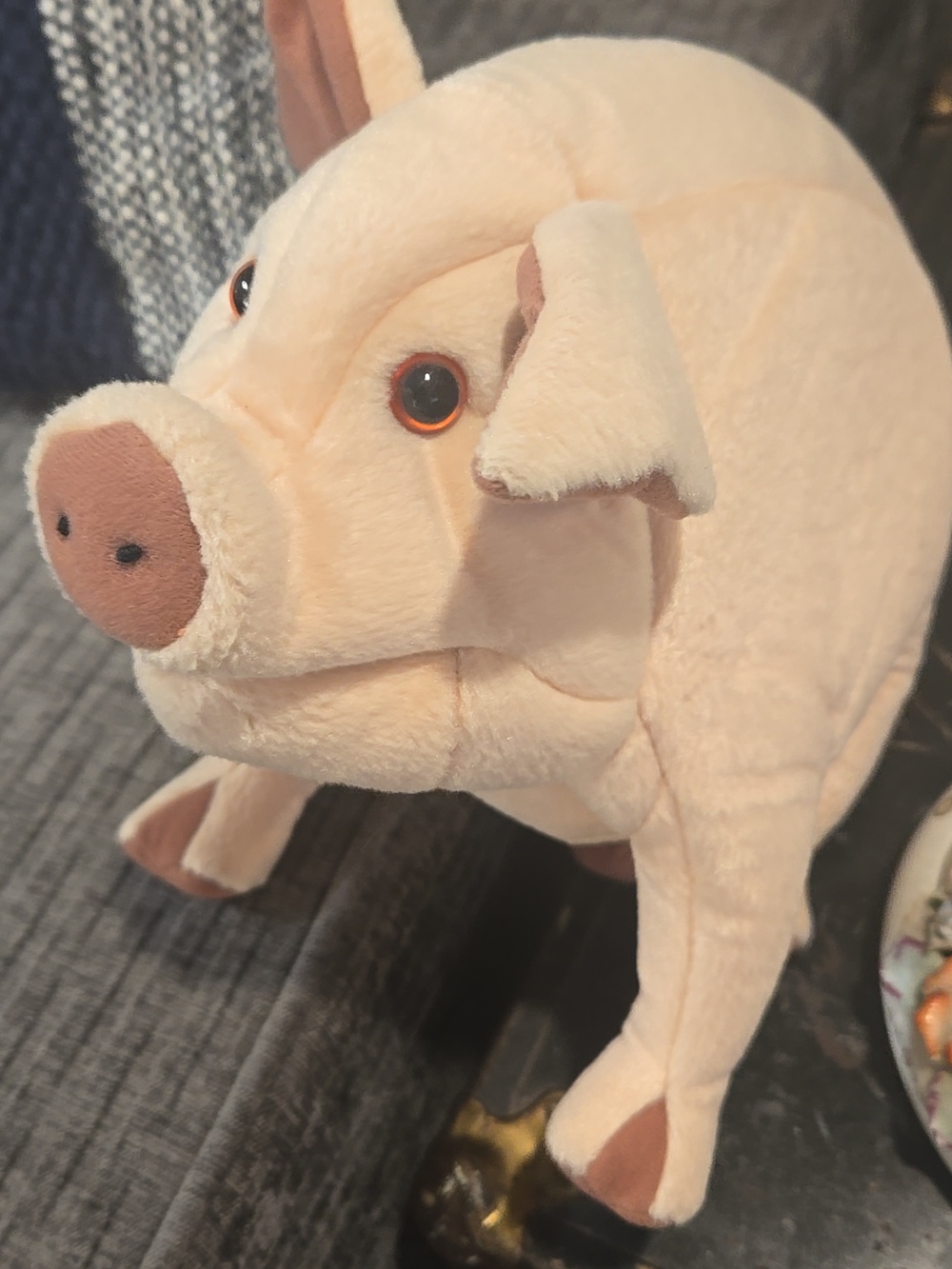 FOLKMANIS HAND PUPPET FARM ANIMAL PLUSH... #7941